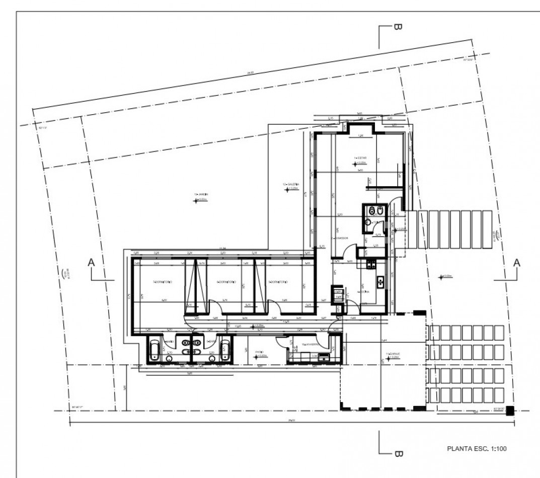 CASA DE TRES DORMITORIOS - BARRIO PRIVADO SOL DEL PARANA